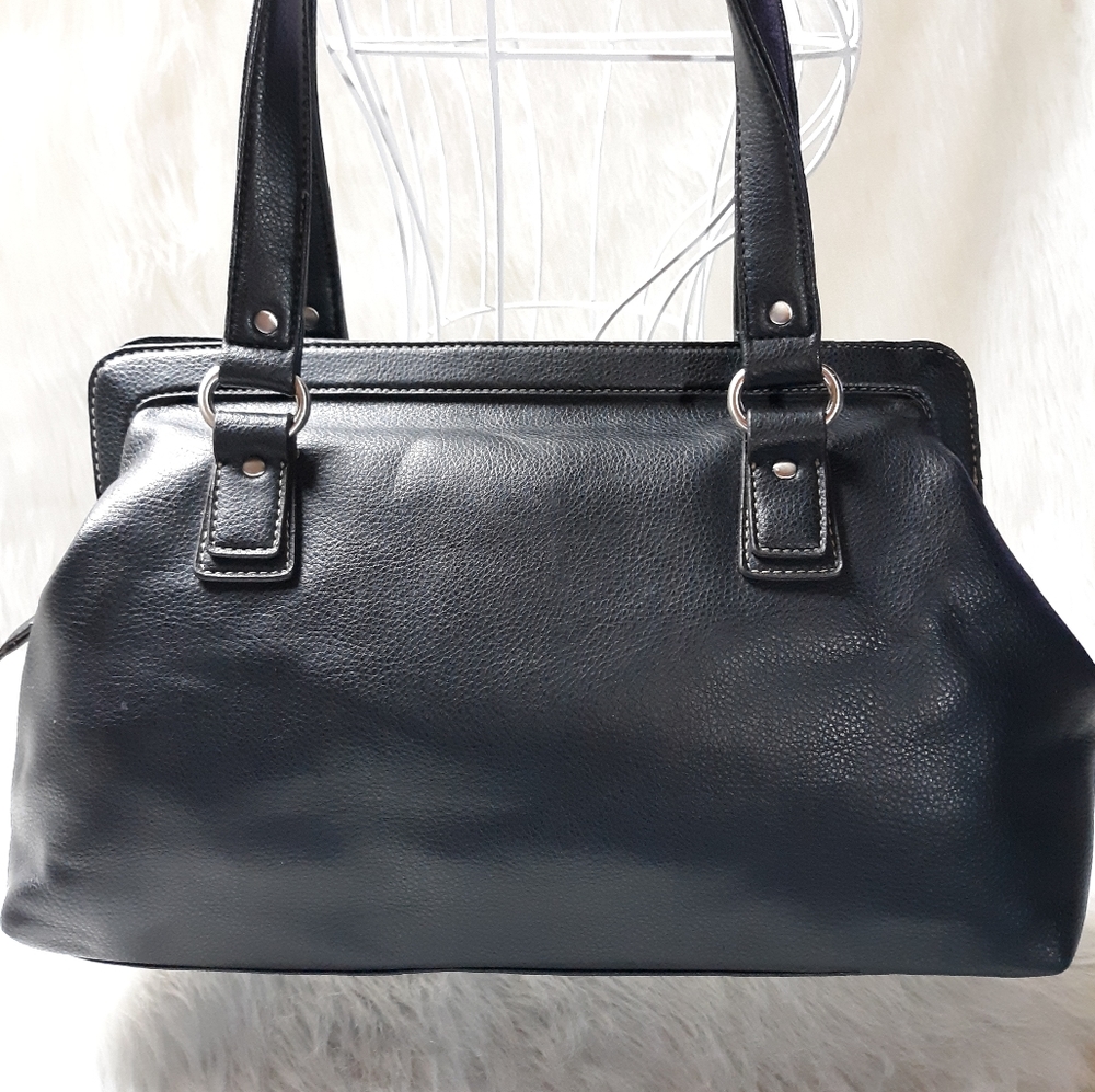 Nine West Faux Leather Satchel - Picture 2 of 7